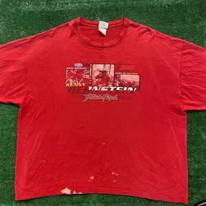 Vintage 90s NHRA Drag Racing Budweiser Kenny Bernstein  Tee